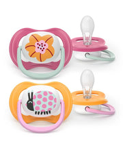 Philips Avent Ultra Air Nuggi 6-18 Monate Blume (2 Stk)