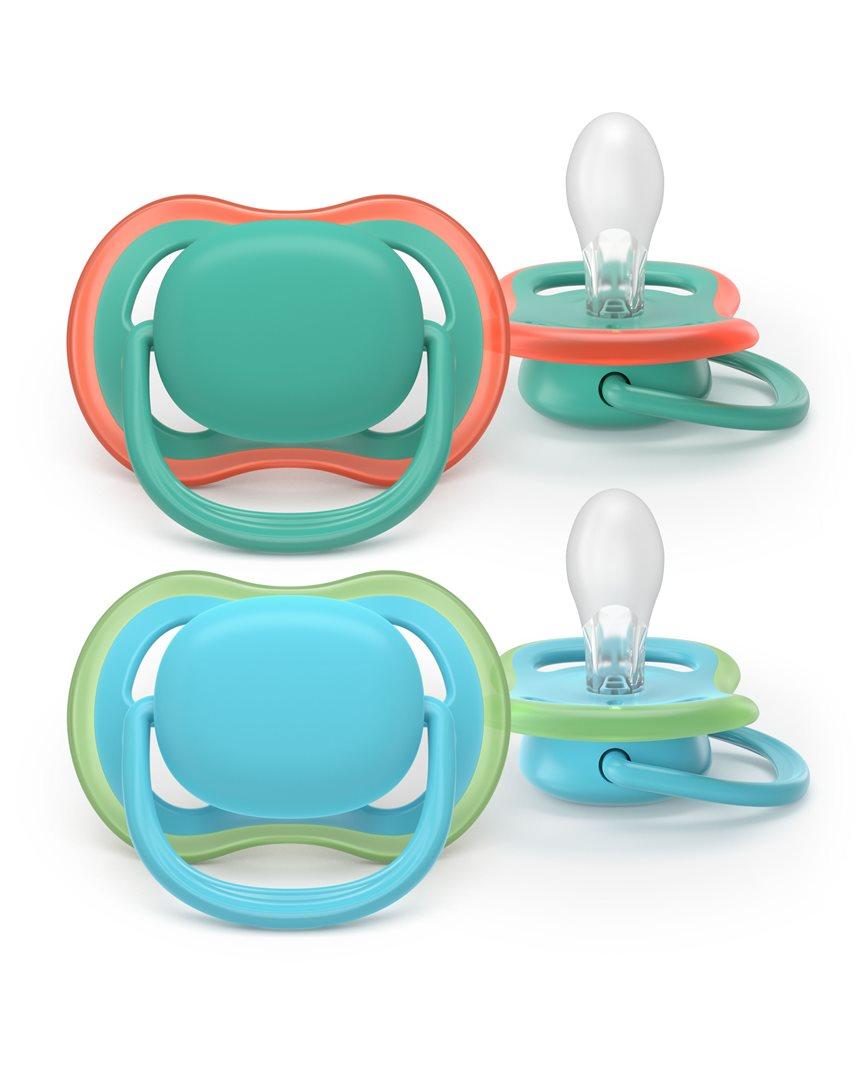 Philips Avent Ultra Air Nuggi 6-18 Monate türkis/blau (2 Stk)