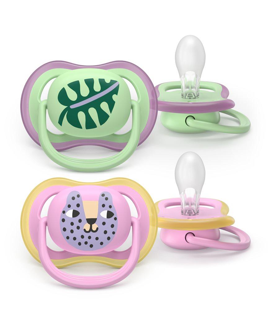 Philips Avent Ultra Air Nuggi 6-18 Monate Blatt (2 Stk)