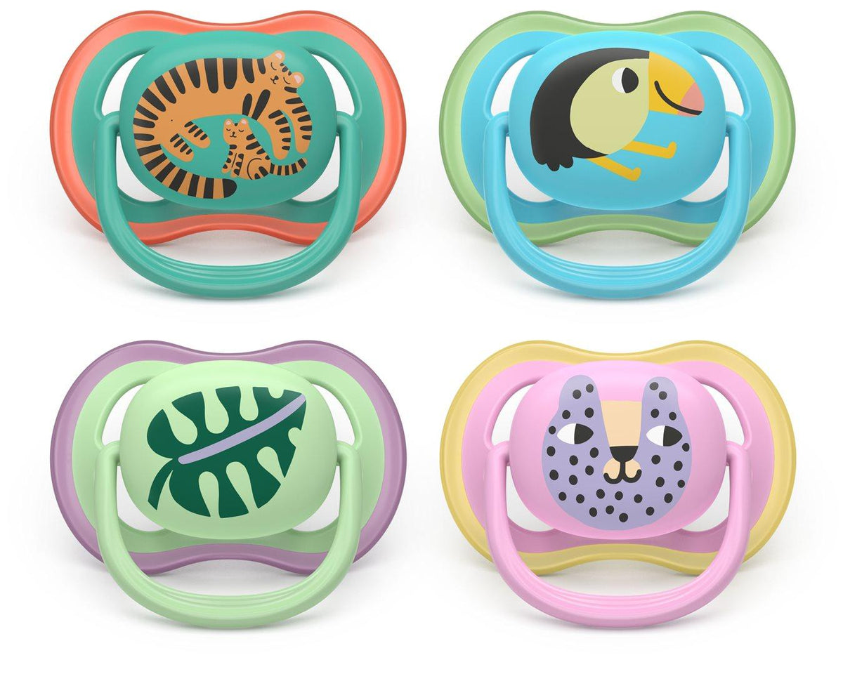 Philips Avent Ultra Air Nuggi 6-18 Monate Tiger (2 Stk)