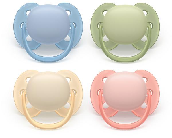 Philips Avent Ultra Soft Schnuller 0-6M (2 Stk)