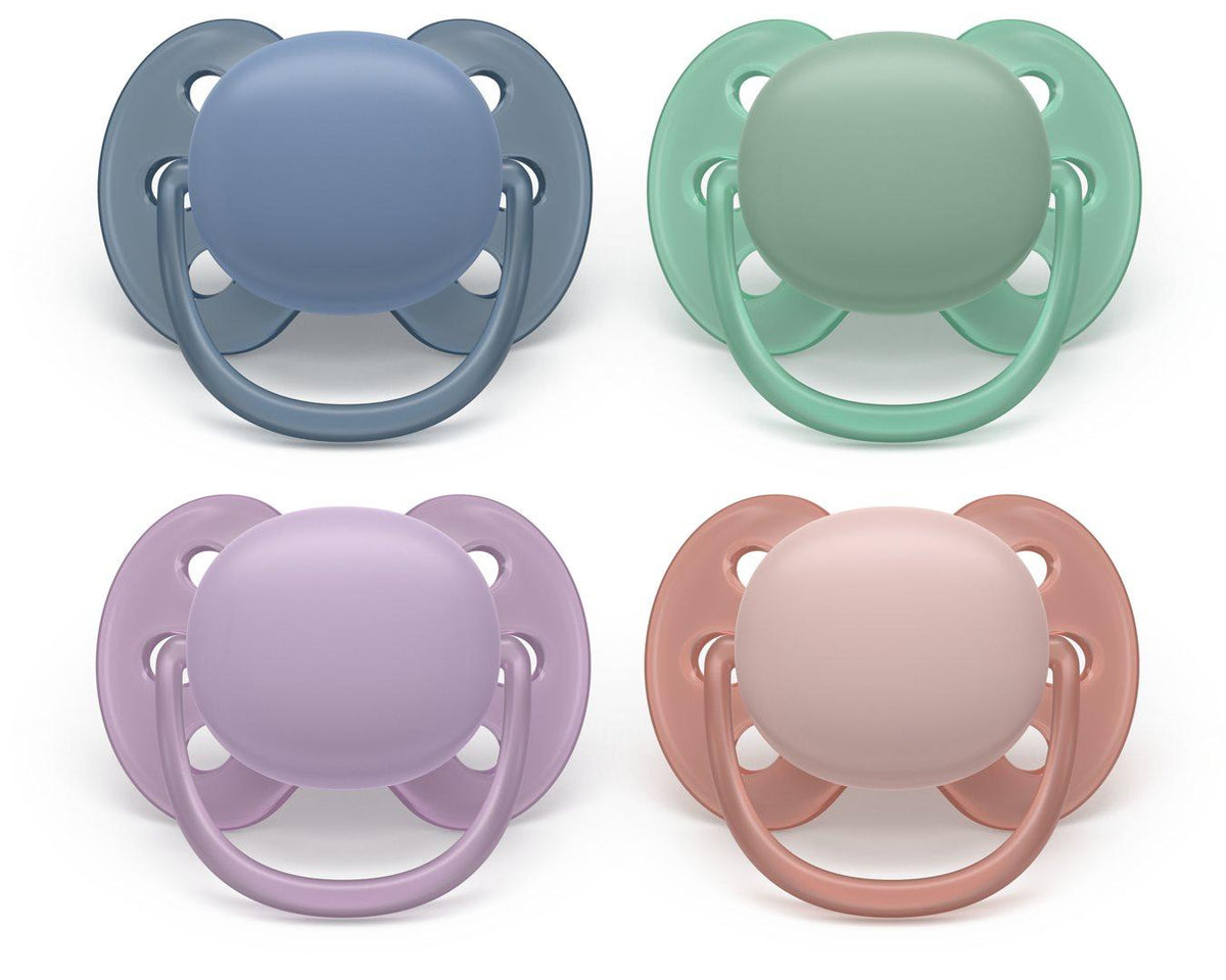 Philips Avent Ultra Soft Nuggi 6-18 Monate Farben assortiert (2 Stk)