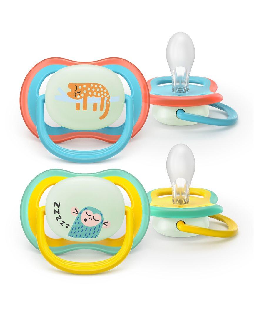 Philips Avent Ultra Air Night Nuggi 18+ Monate Leopard (2 Stk)