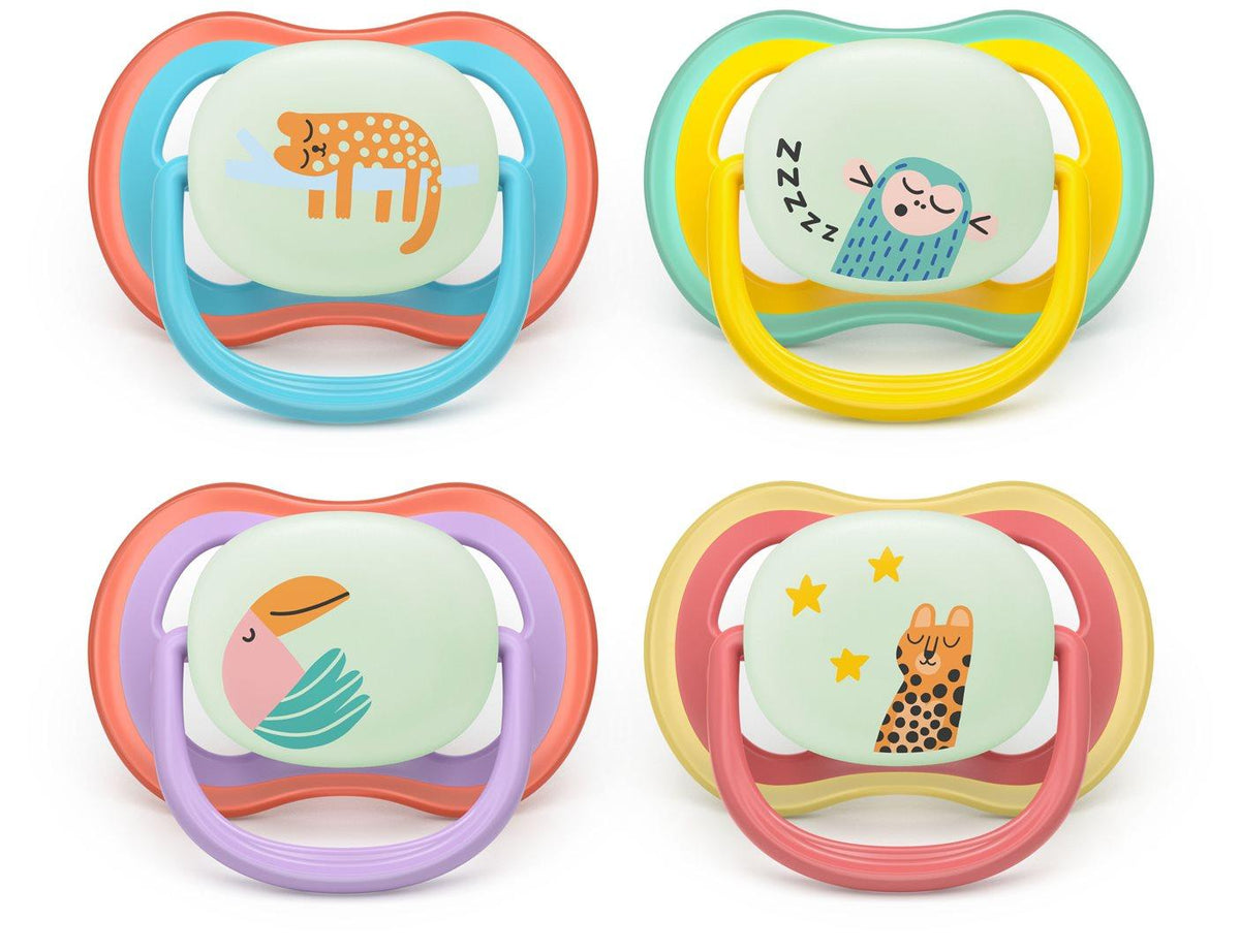 Philips Avent Ultra Air Night Nuggi 18+ Monate Tiger (2 Stk)