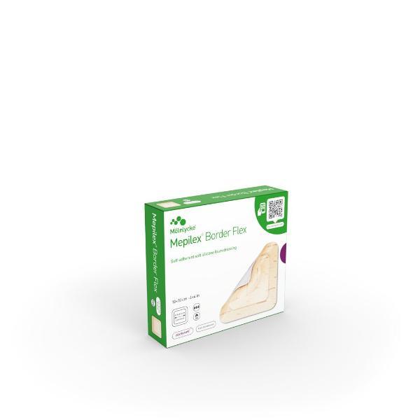 Mepilex Border Flex Foam Dressing 10x10cm (5 pcs)