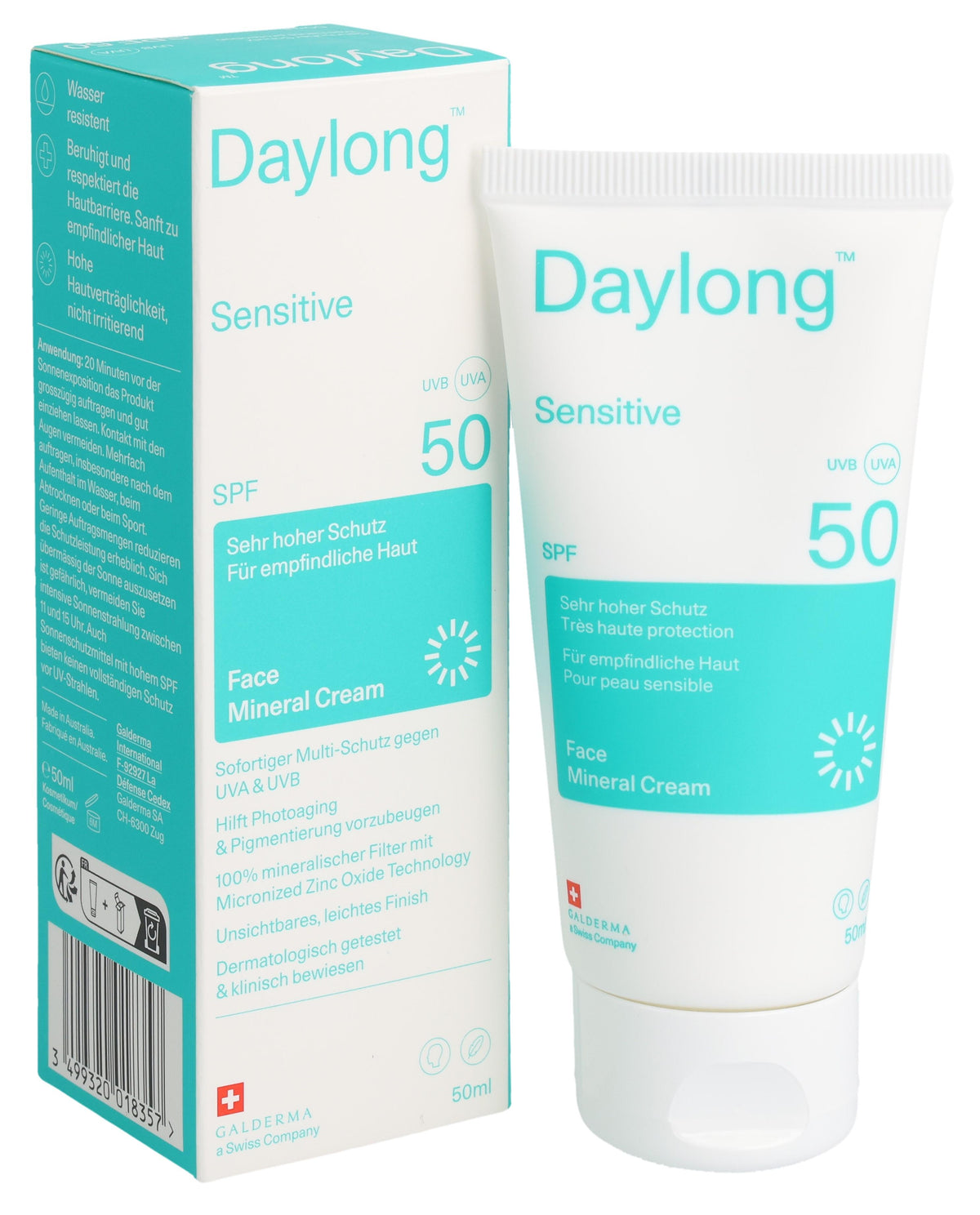 Daylong Mineral Cream Sensitive LSF 50 (50ml)