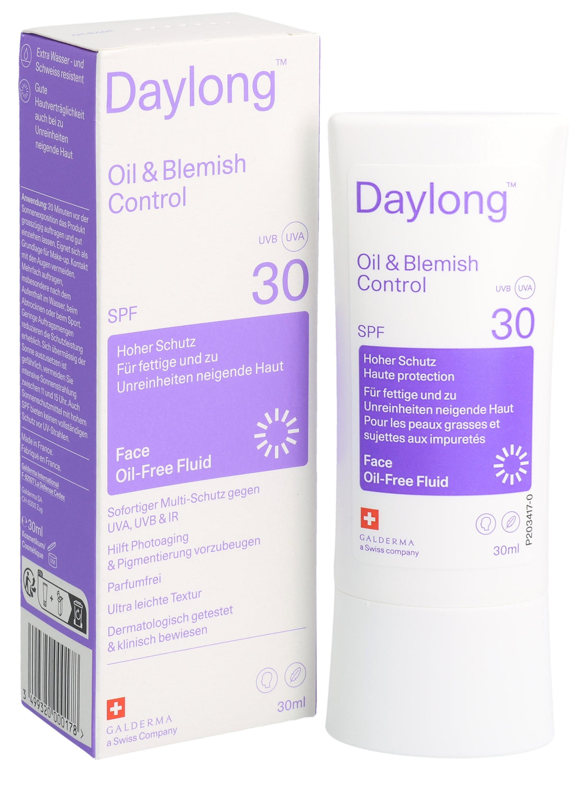 Daylong Oil & Blemish Control Oil-Free Fluid LSF 30 (30ml)