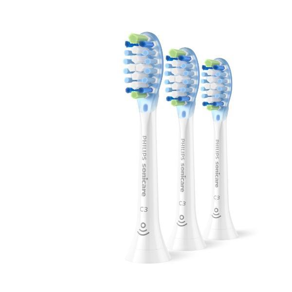 Philips Sonicare Têtes de brosse C3 Premium Plaque Defence HX9043/87 Blanc (3 pces)