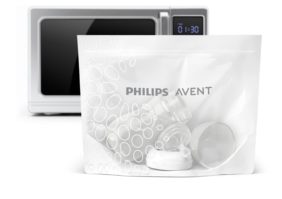 Philips Avent Sterilisationsbeutel für die Mikrowelle (5 Stk)