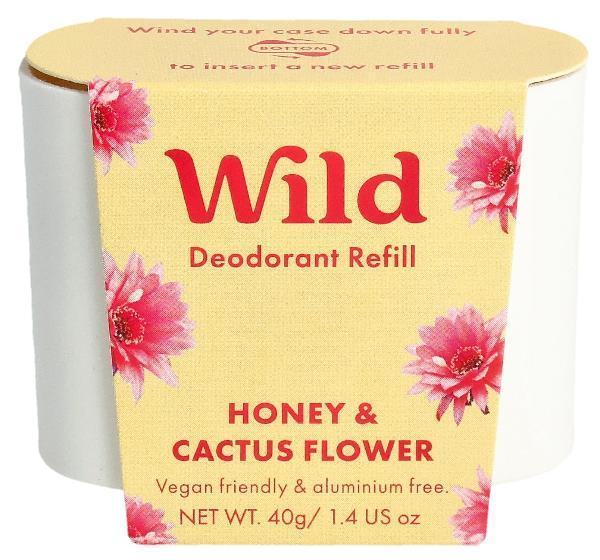 Wild Deo Stick Nachfüllung Honey & Cactus Flower (40g)