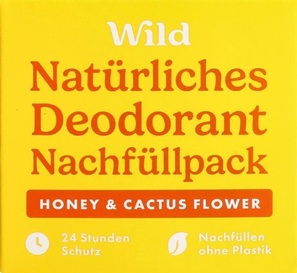 Wild Deo Stick Nachfüllung Honey & Cactus Flower (40g)