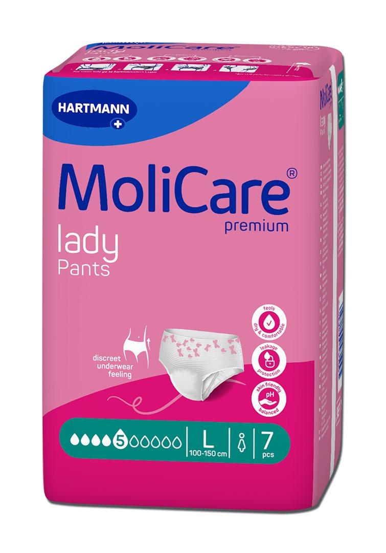 MoliCare Premium Lady Pants 5 Tropfen Grösse L (7 Stk)