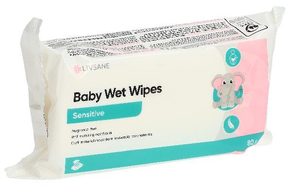 Livsane Baby Feuchttücher Sensitiv (80 Stk)