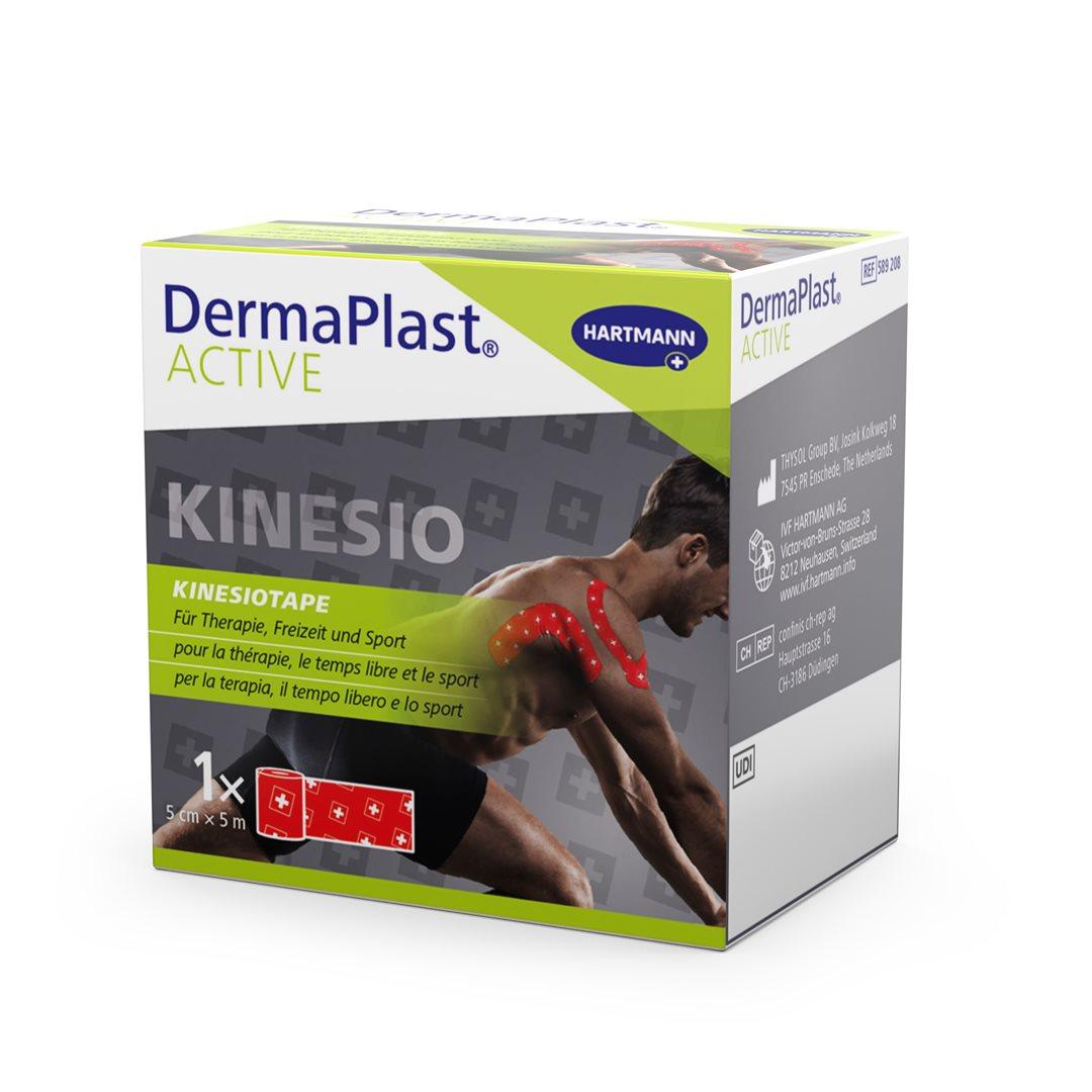 DermaPlast Active Kinesiotape Swiss Edition 5cm x 5m (1 Rolle)