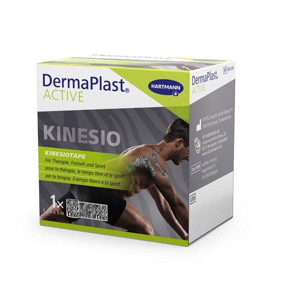 DermaPlast Active Kinesiotape Zebra 5cm x 5m (1 Rolle)