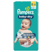 Pampers Baby Dry Size 2 4-8kg (58 pcs)