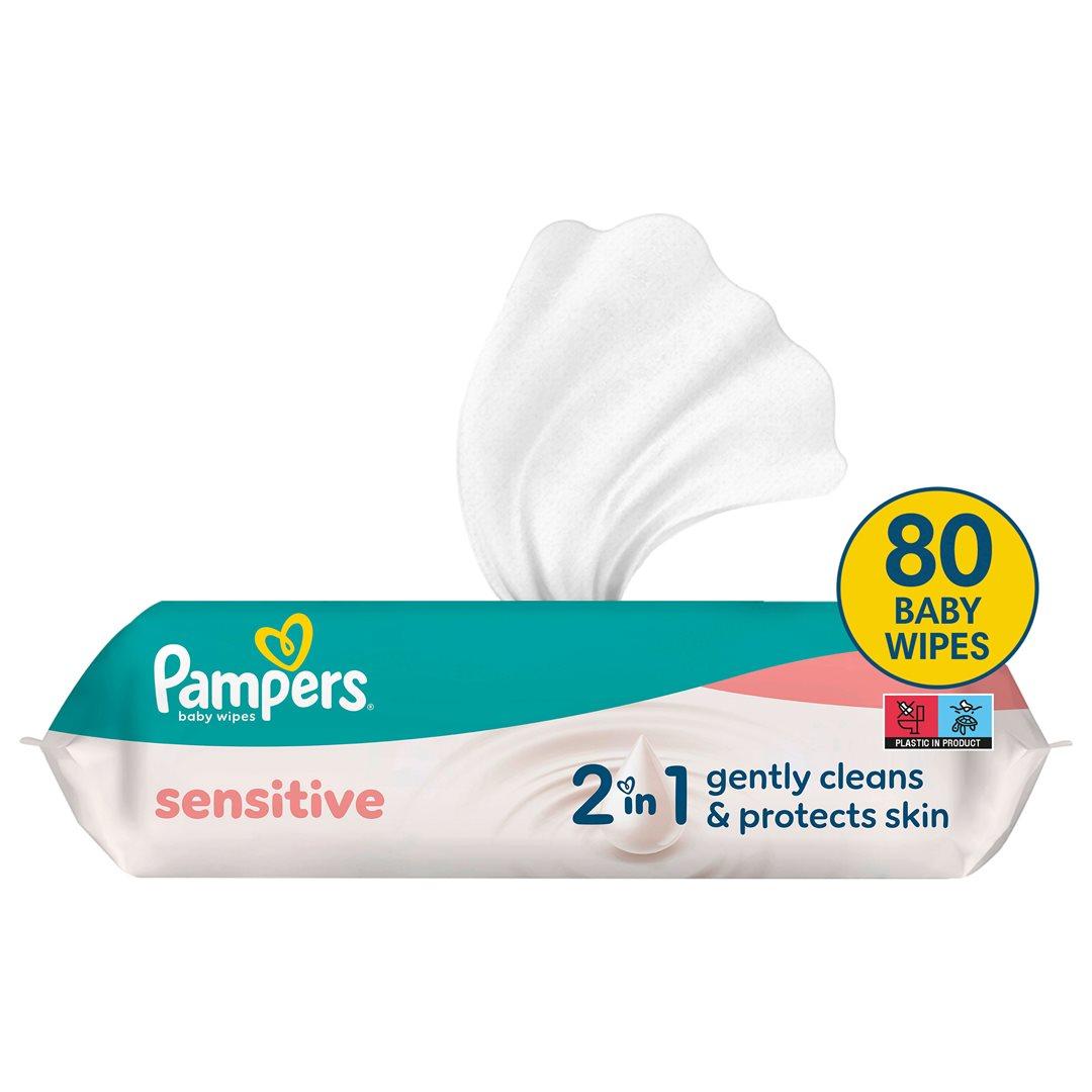 Pampers Sensitive Feuchttücher (80 Stk)