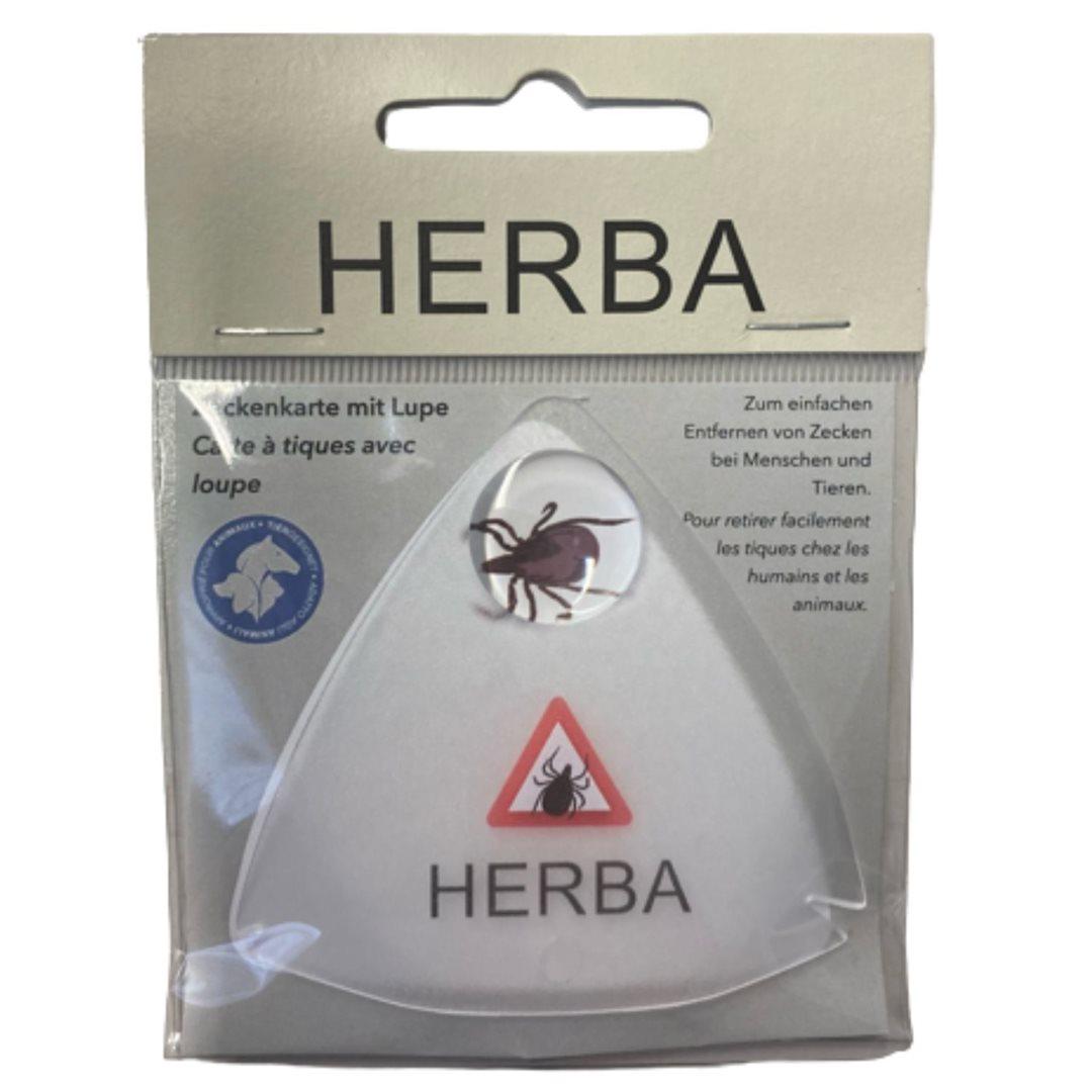 HERBA Zeckenkarte mit Lupe (1 Stk)