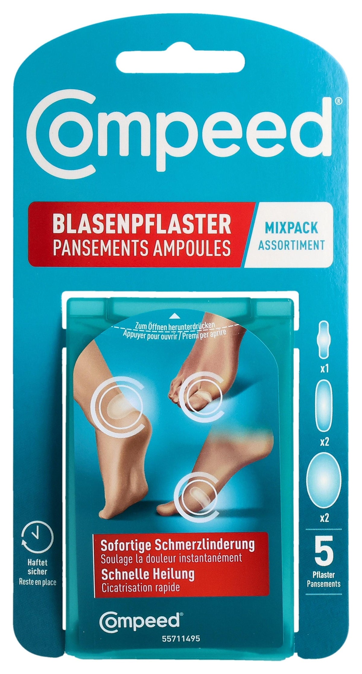 Compeed Blasenpflaster Mixpack (5 Stk)