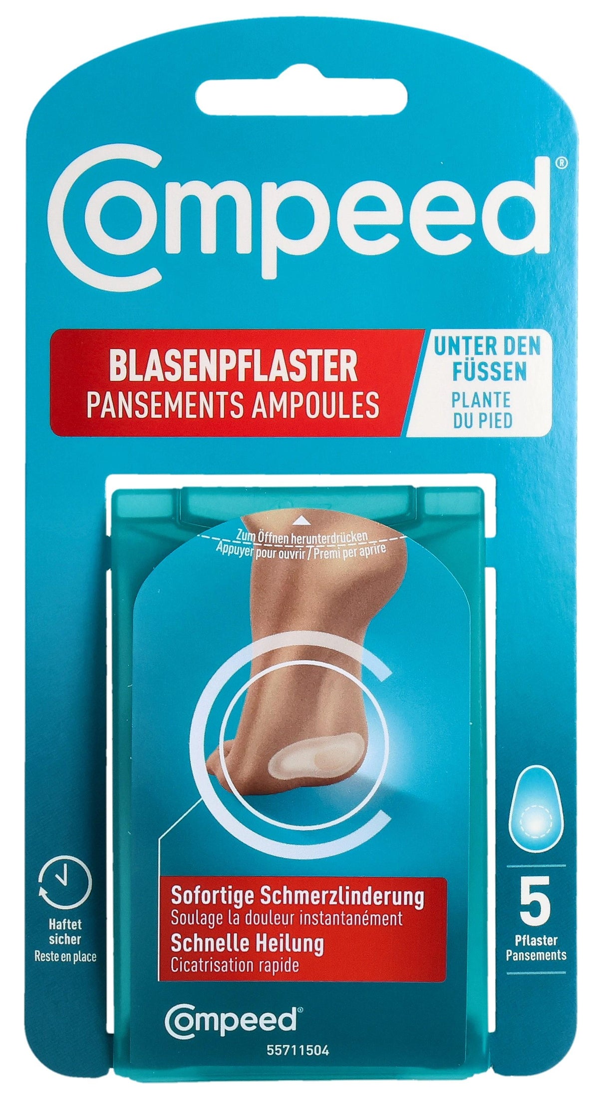 Compeed Blasenpflaster für die Fusssohle (5 Stk)
