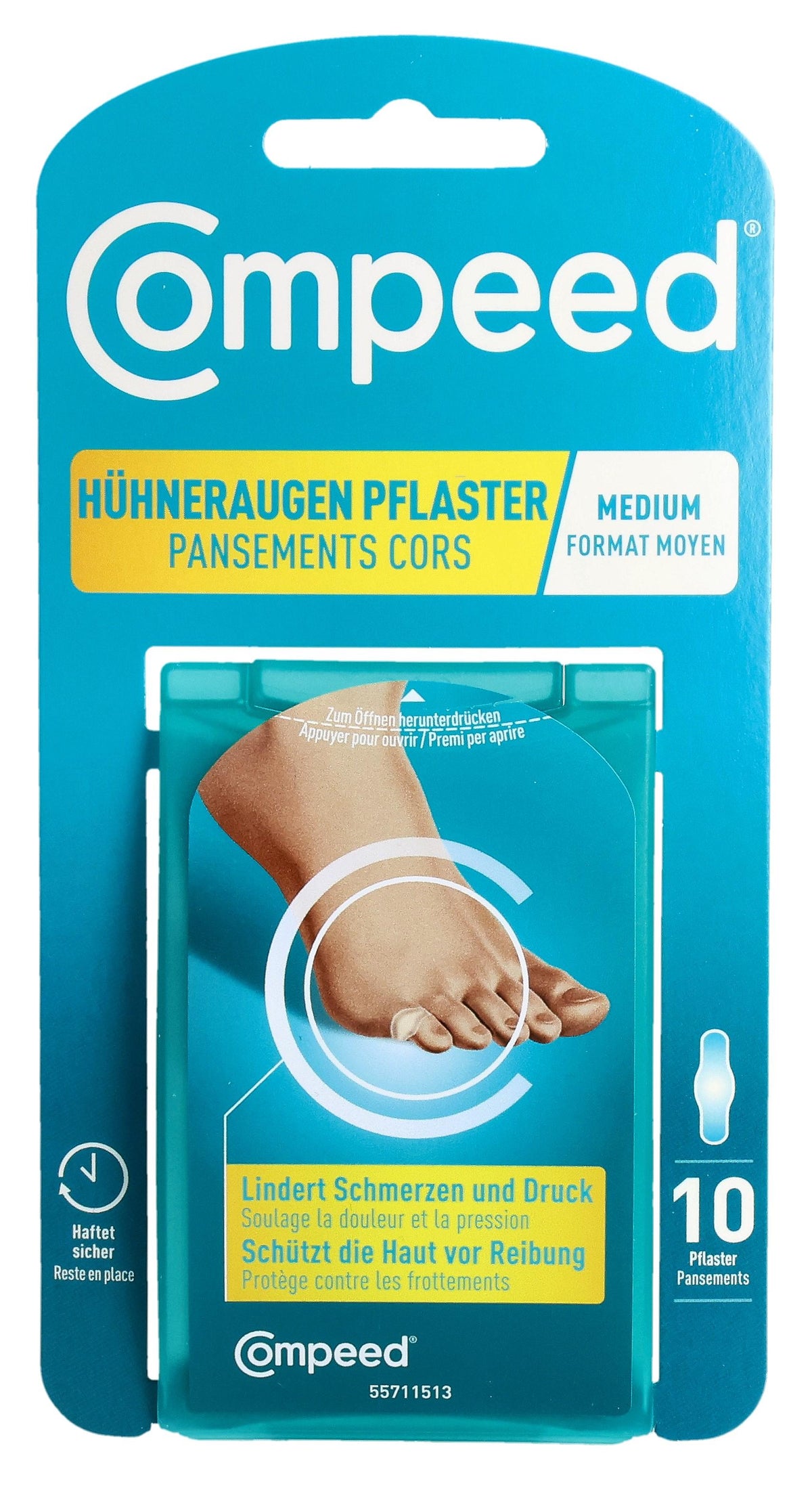 Compeed Hühneraugen Pflaster Medium (10 Stk)