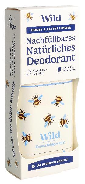 Wild Deodorante Starter Set Honey & Cactus Flower (40g)