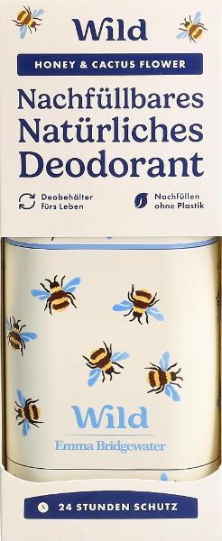Wild Deodorant Starter Set Honey & Cactus Flower (40g)