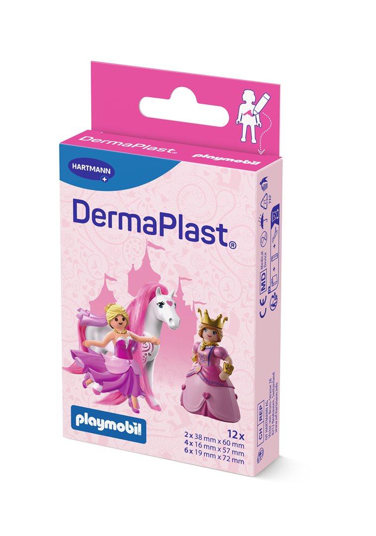 DermaPlast Playmobil Princess Kinderpflaster 3 Grössen (12 Stk)