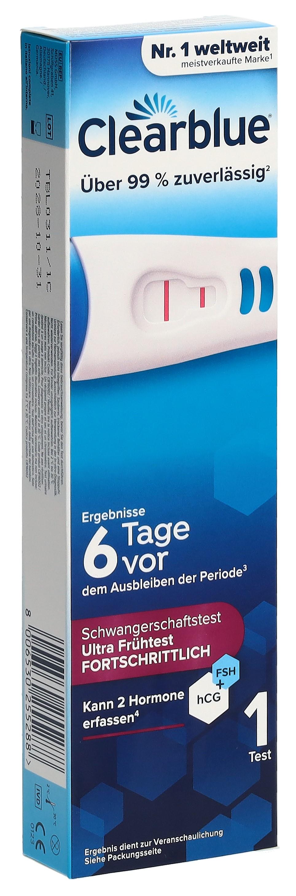 Clearblue Ultra Früh Schwangerschaftstest (1 Stk)