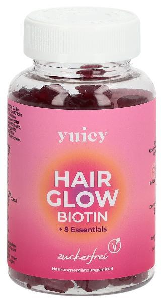 yuicy Hair Glow Biotin Gummies zuckerfrei (60 Stk)