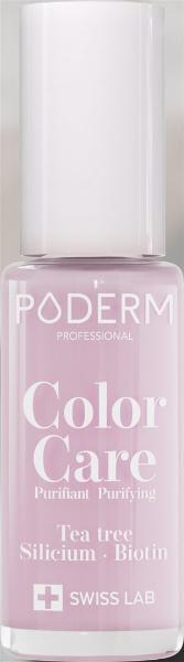 PODERM Color Care Tea Tree Nail Polish Baby Pink 653 (8ml)