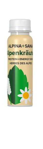 Alpina+Sana Protein+Energy Mini Alpine herbs (6x100ml)