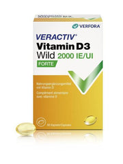 Veractiv Vitamin D3 Wild 2000 IE Kapseln (60 Stk)