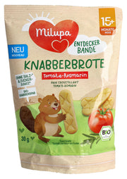 Milupa Bio Knabberbrote Tomate Rosmarin ab 15 Monaten (30g)