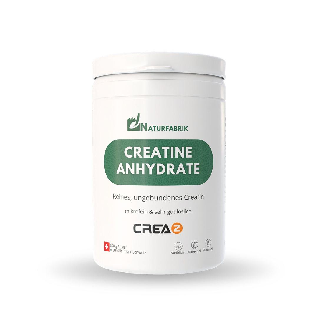 NATURFABRIK Creatine Anhydrat Pulver (500g)