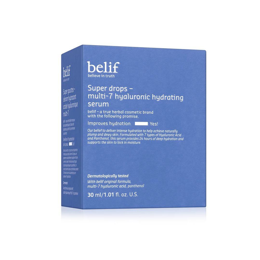 belif Super Drops Multi-7 Hyaluronic Hydrating Serum (30ml)