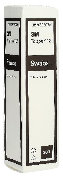 TOPPER 12 NW Compresse 7.5x7.5cm non sterili (200 pz)