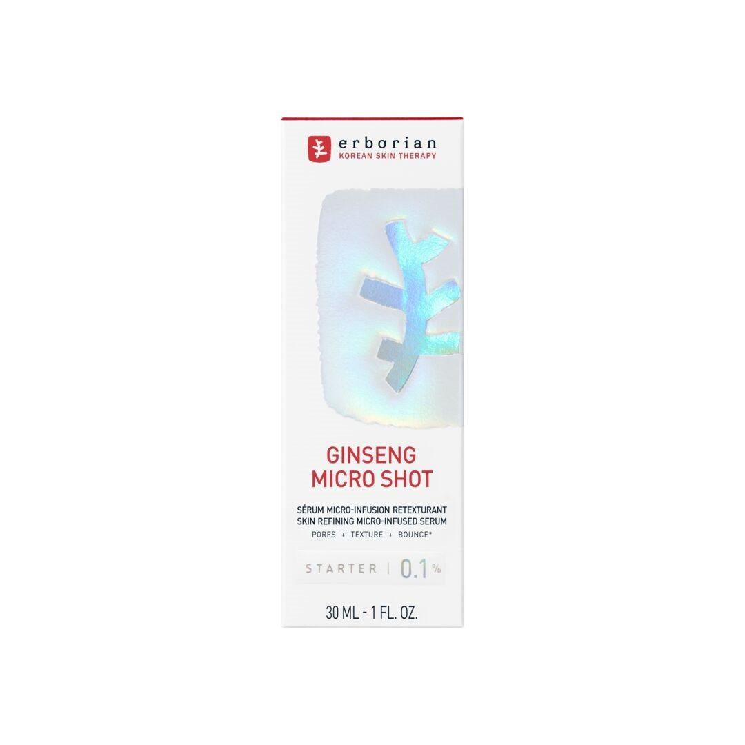 erborian KOREAN SKIN THERAPY Ginseng Micro Shot 0.1 Starter Serum (30ml)
