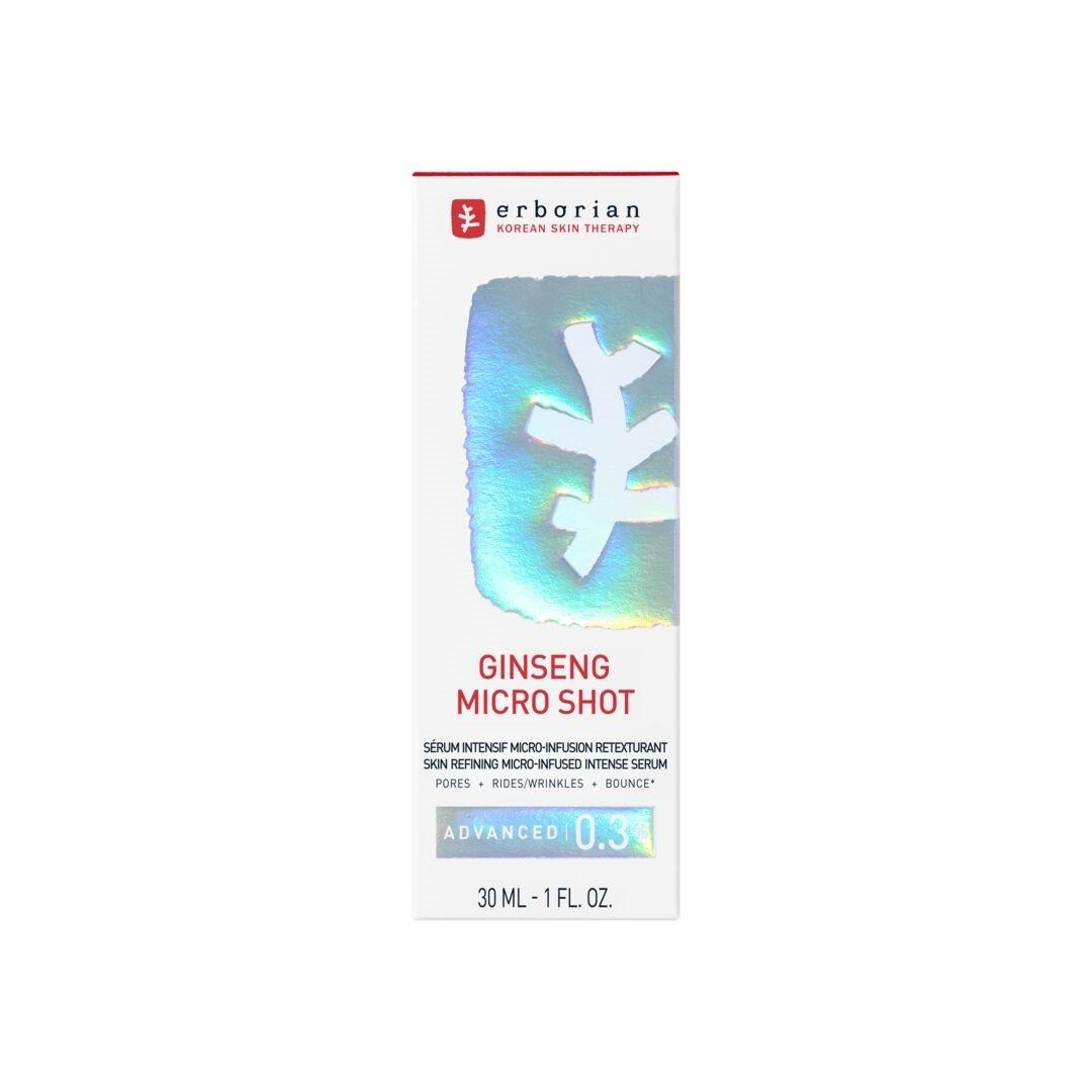 erborian KOREAN SKIN THERAPY Ginseng Micro Shot 0.3 Advanced sérum visage (30ml)