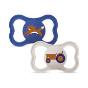 MAM Supreme Silicone Pacifier 6-16M Boy (2 pcs)