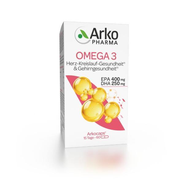 ARKOCAPS Omega 3 Kapseln (60 Stk)