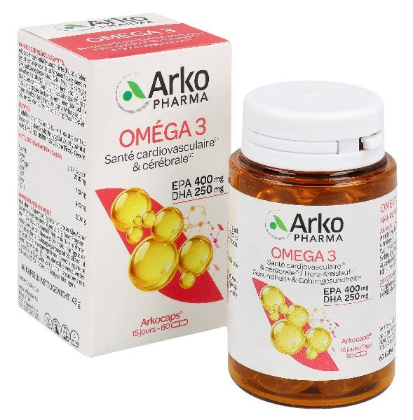 ARKOCAPS Omega 3 Kapseln (60 Stk)
