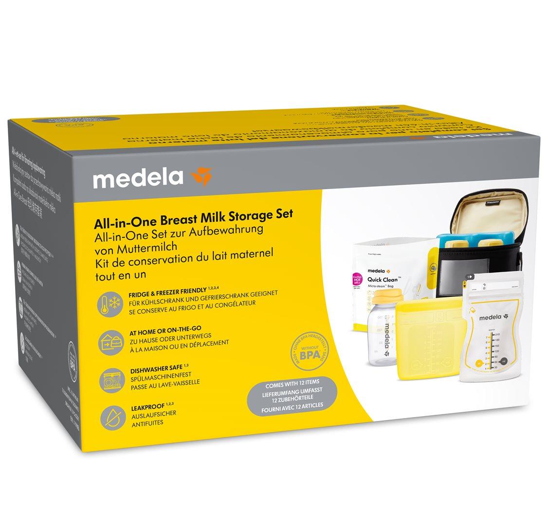 medela All-in-One Set Aufbewahrung Muttermilch (1 Set)