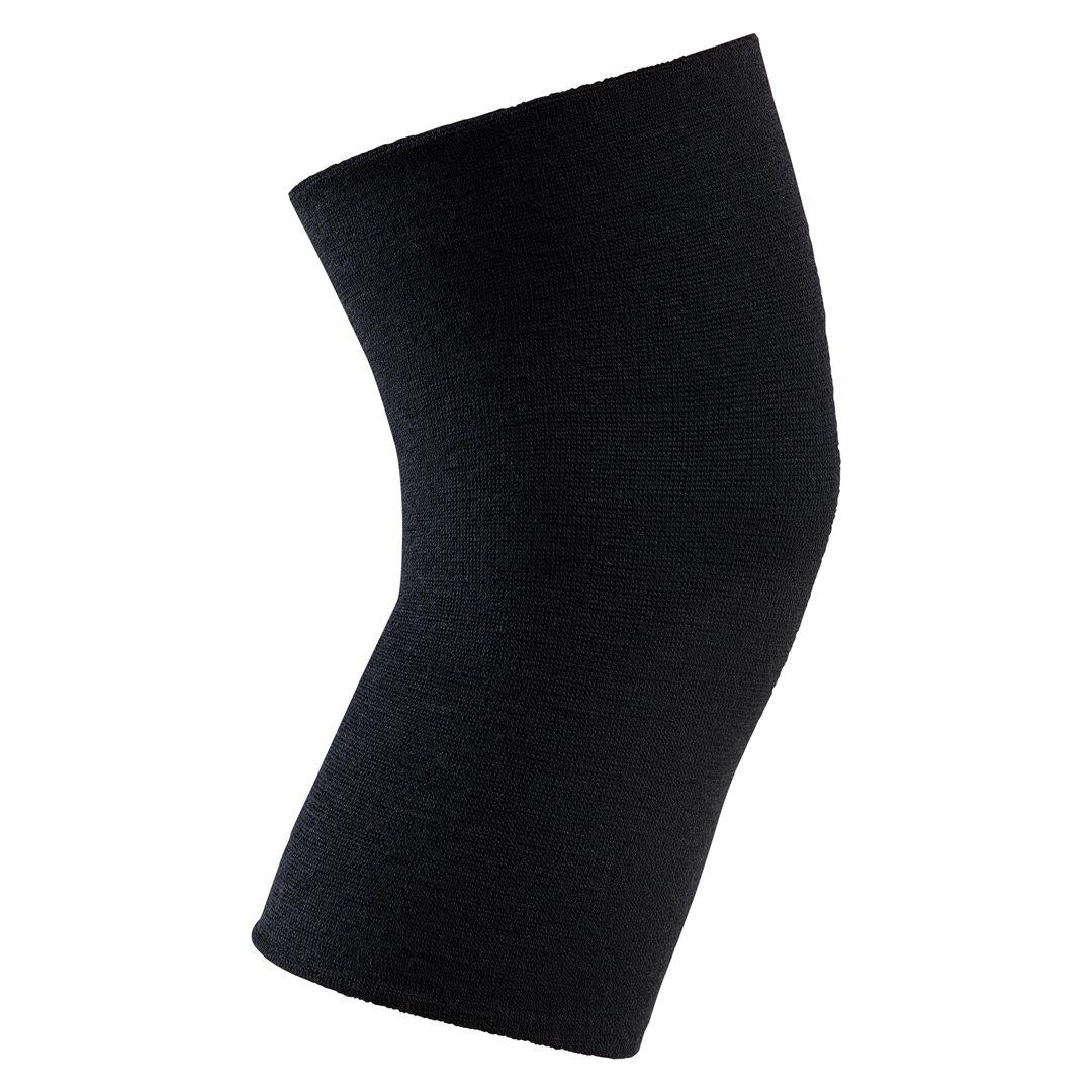 Eusana Pure Knie- und Ellbogenwärmer doppelt gestrickt Schwarz XS (1 Stk)