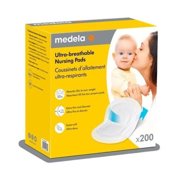 medela Coussinets d'allaitement ultra respirants (200 pces)