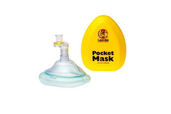 Laerdal Masque de poche HC jaune (1 pce)
