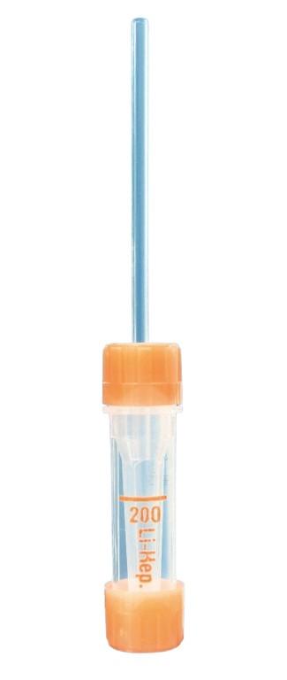 Microvette 200 Li-Heparin Kapillarblut Röhrchen (100 Stk)