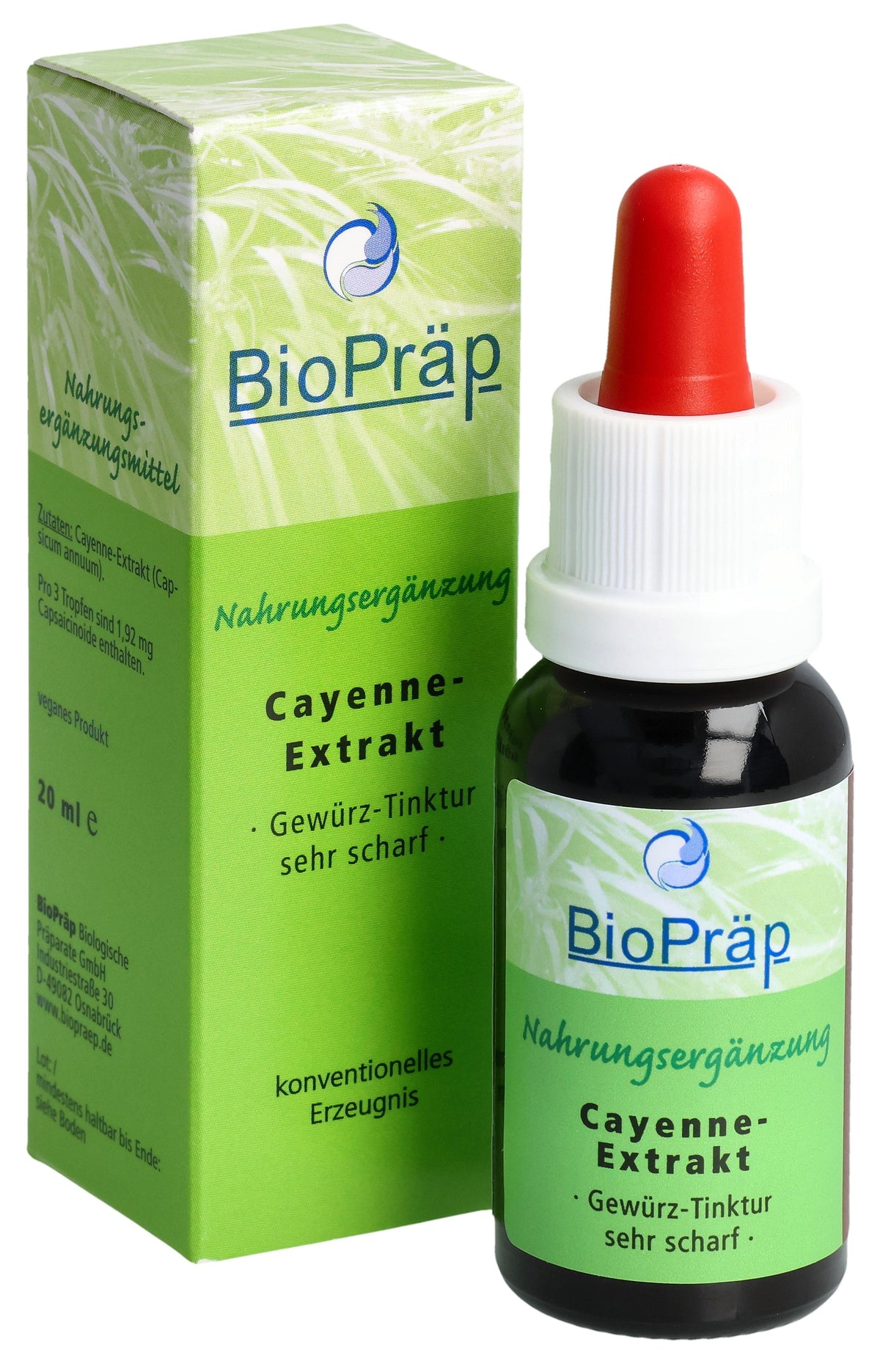 BioPräp Cayenne Extract Drops (20ml)