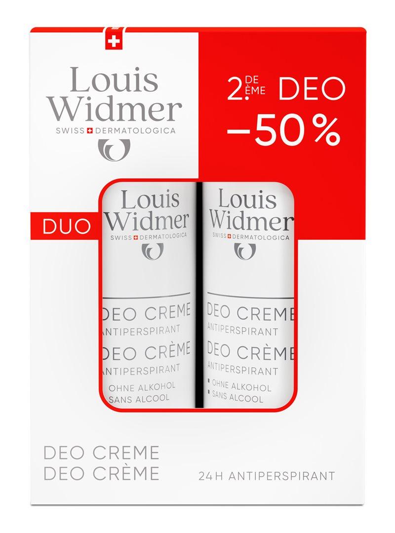 Louis Widmer Deo-Duo Creme Antitranspirant parfümiert (2 x 40ml)