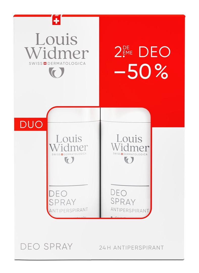 Louis Widmer Deo-Duo Spray Antitranspirant parfümiert (2 x 75ml)